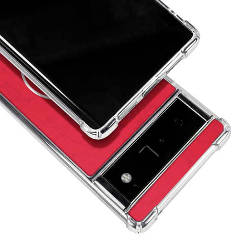 NBA Atlanta Hawks Distressed Google Pixel 6 Clear Case